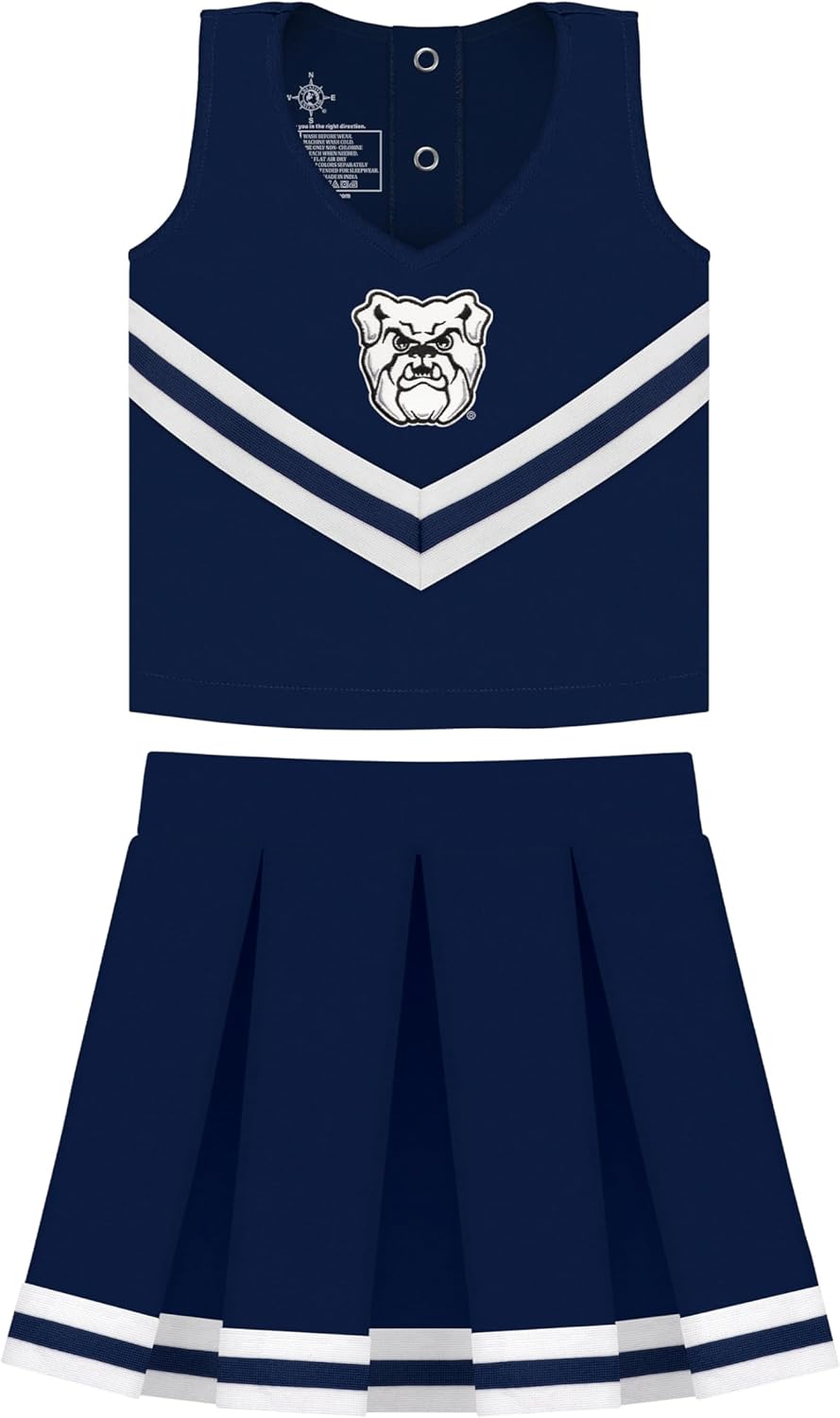 College Baby Youth Cheerleader Dress 3 Piece Set for Little Ones
