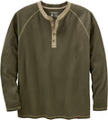 Legendary Whitetails Men's Long Sleeve Henley Shirt (Style XJ9T)