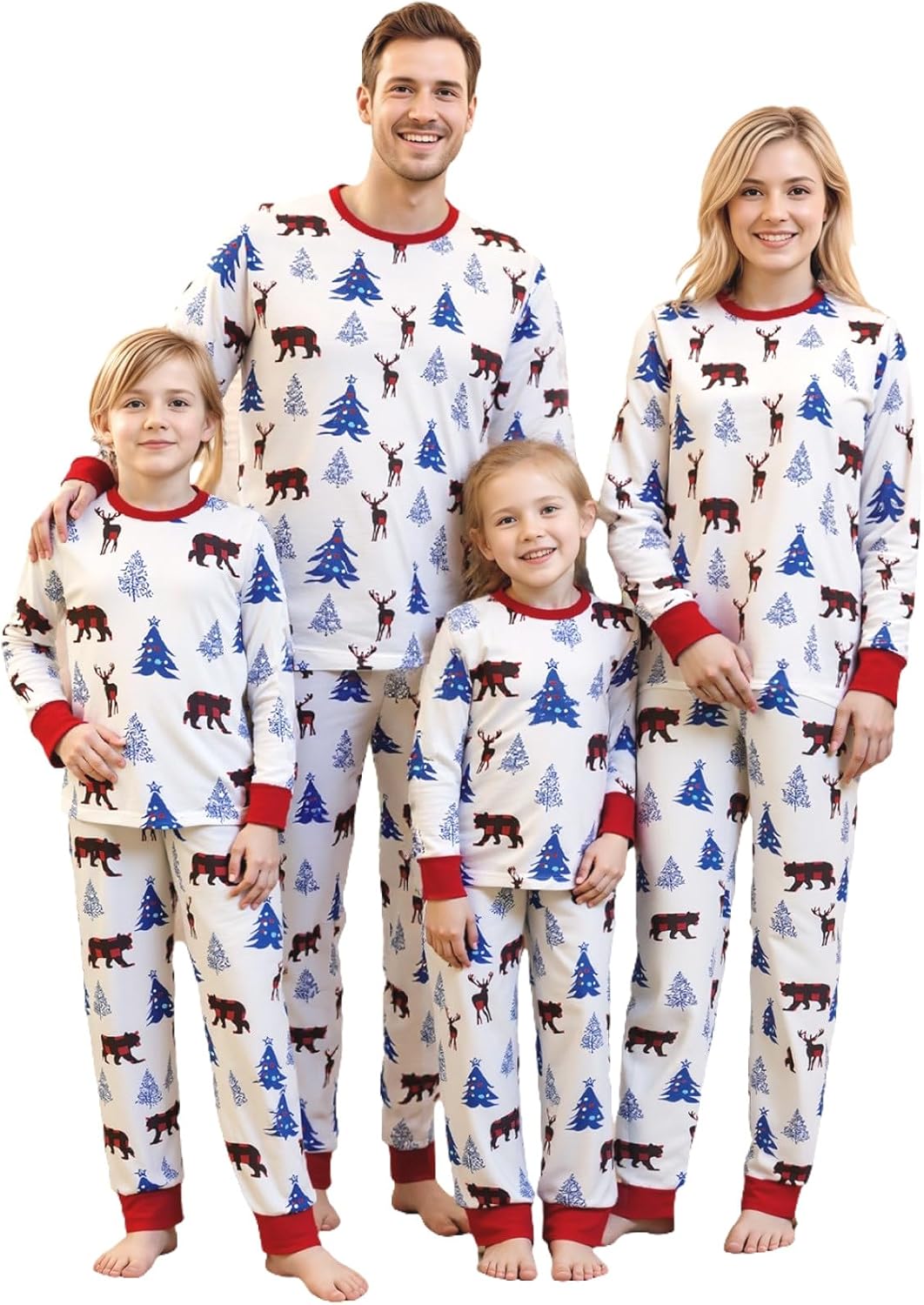 Christmas Pajamas for Family Matching Set - Cozy Holiday Sleepwear