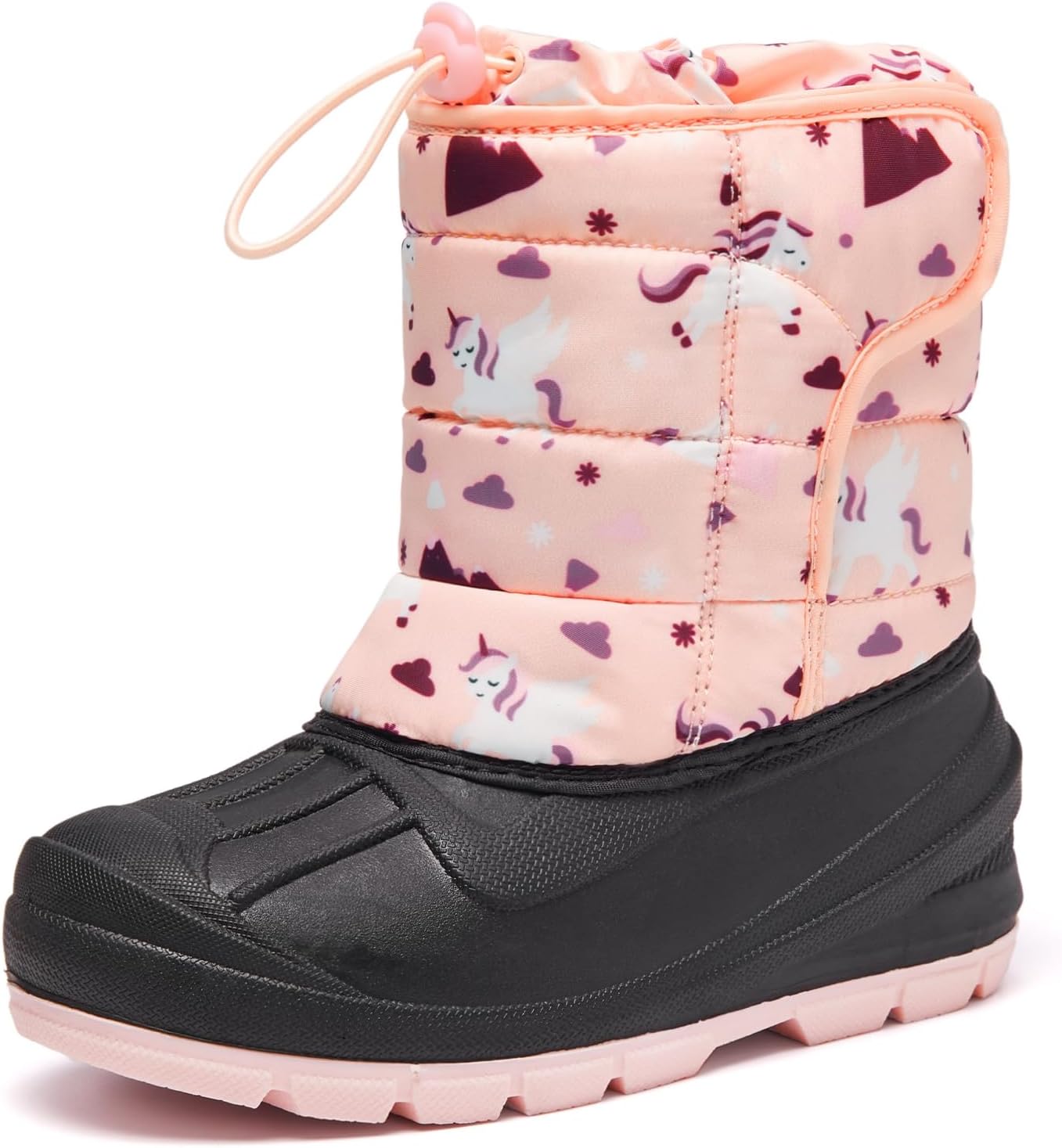MORENDL Toddler Snow Boots for Boys and Girls - Waterproof Insulated