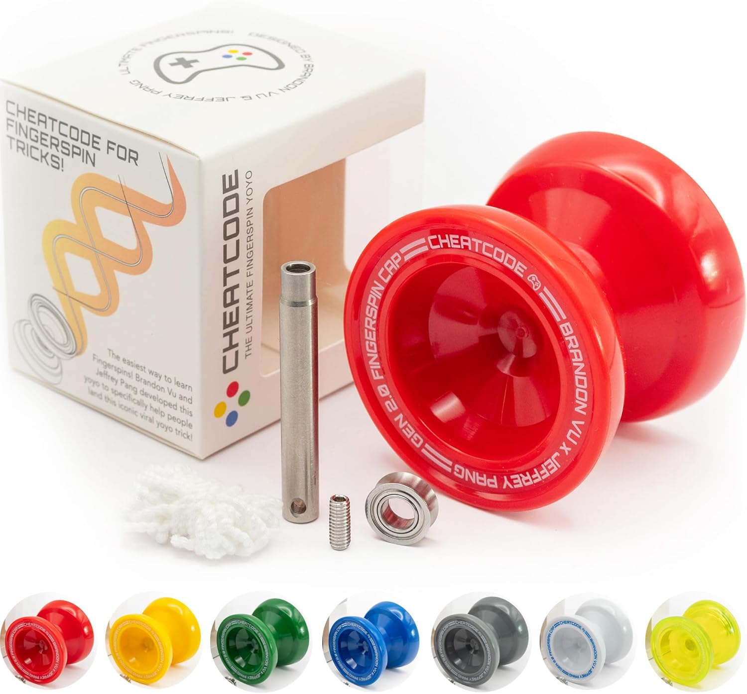 Cheatcode Yoyo for Mastering Fingerspin Tricks and More