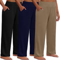 Neer Plus Size Wide Leg Yoga Pants with Pockets for Comfort