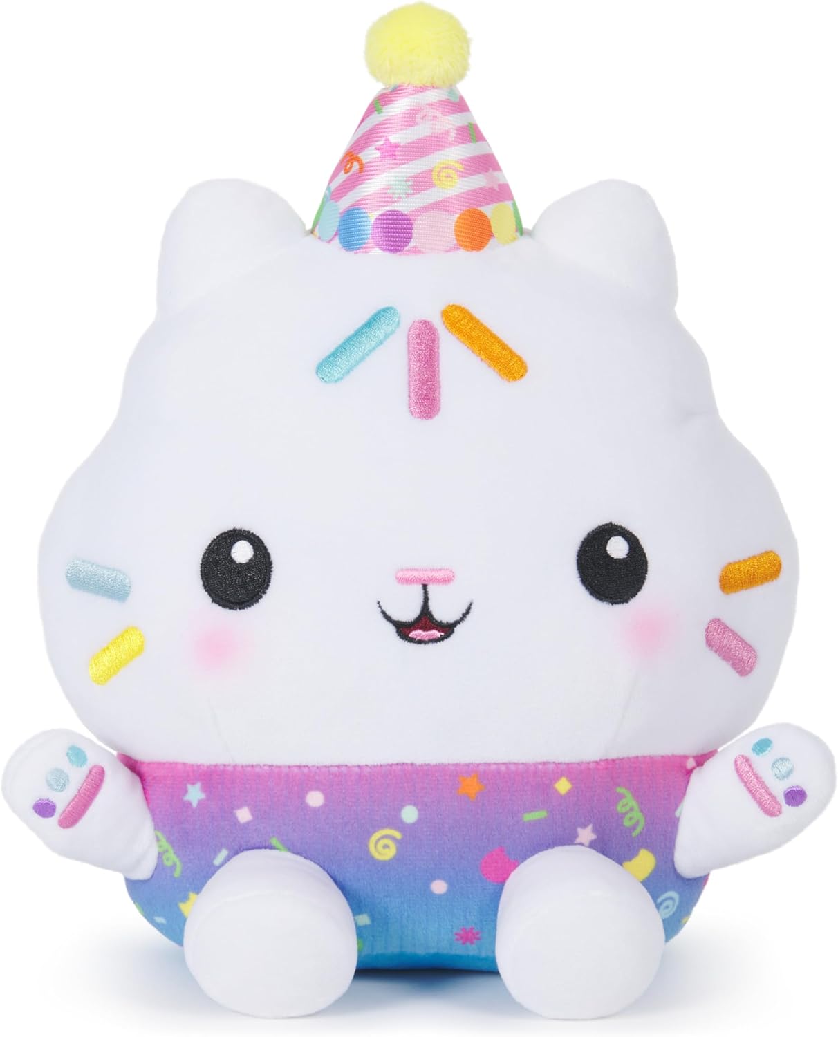 Interactive 10-Inch Cakey Cat Plush - Fun Sounds! Ages 3+