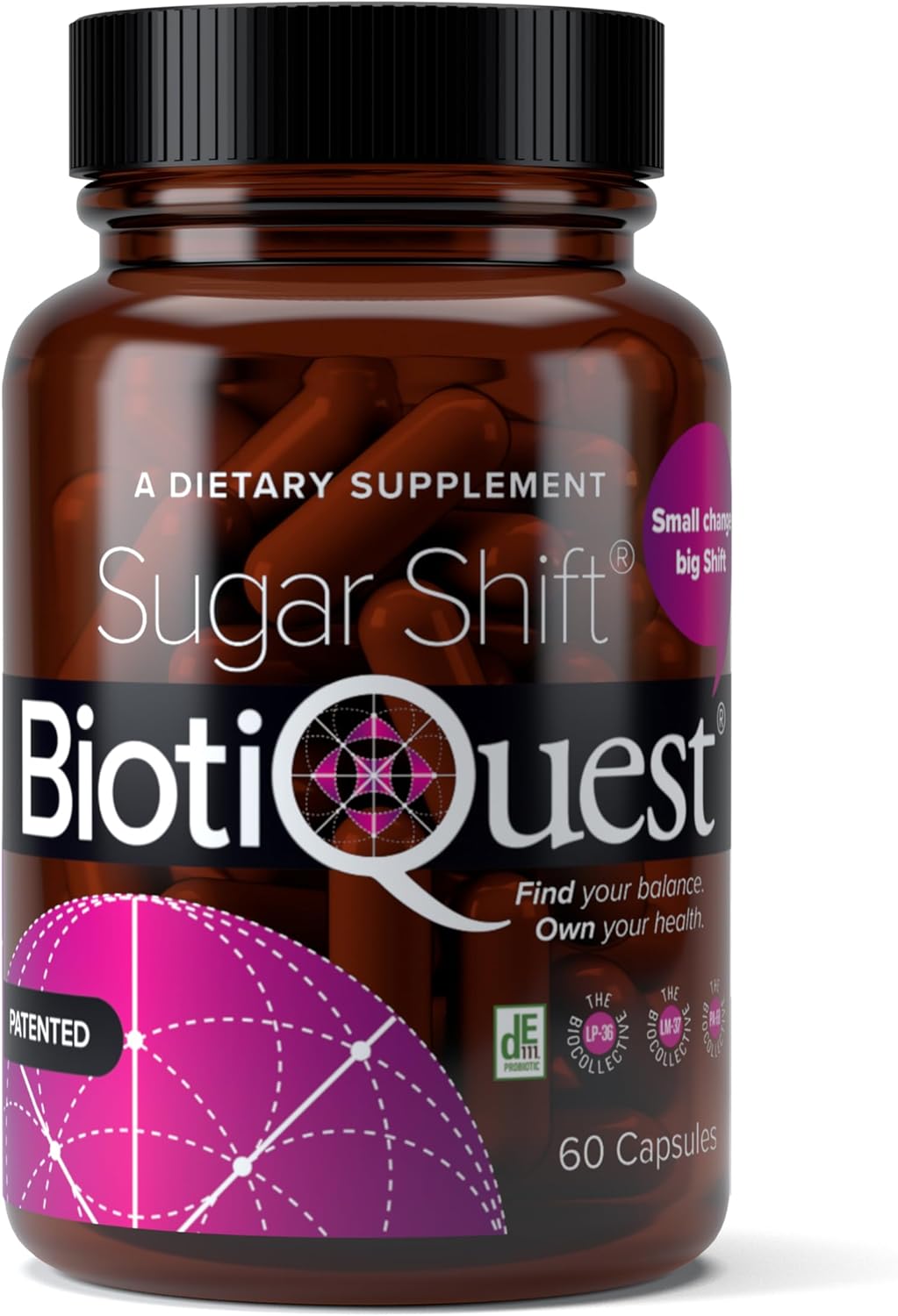 BiotiQuest Sugar Shift Probiotics for Immune Support and Gut Health