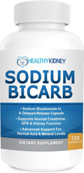 Sodium Bicarbonate 650mg Capsules Delayed Release - 120 Pills Kidney