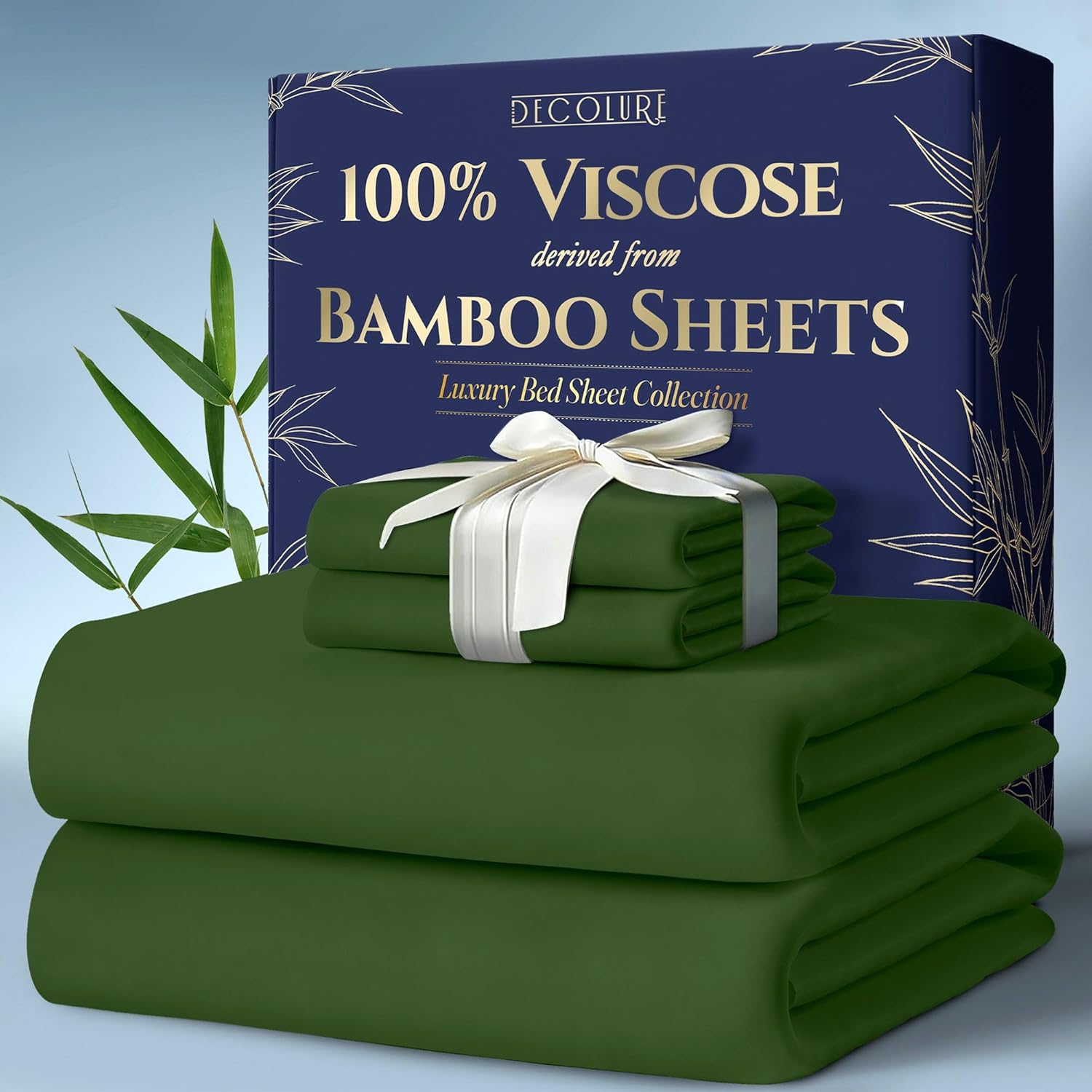 Viscose Derived from Bamboo Sheets Full Size for Ultimate Comfort