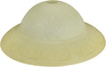 Aspen Creative Amber Replacement Torchiere Glass Shade - Transitional