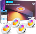 Govee Smart Retrofit Recessed Lighting 6 in - Versatile RGBWW