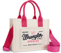 Wrangler Tote Bag for Women Retro Canvas Top Handle Purse