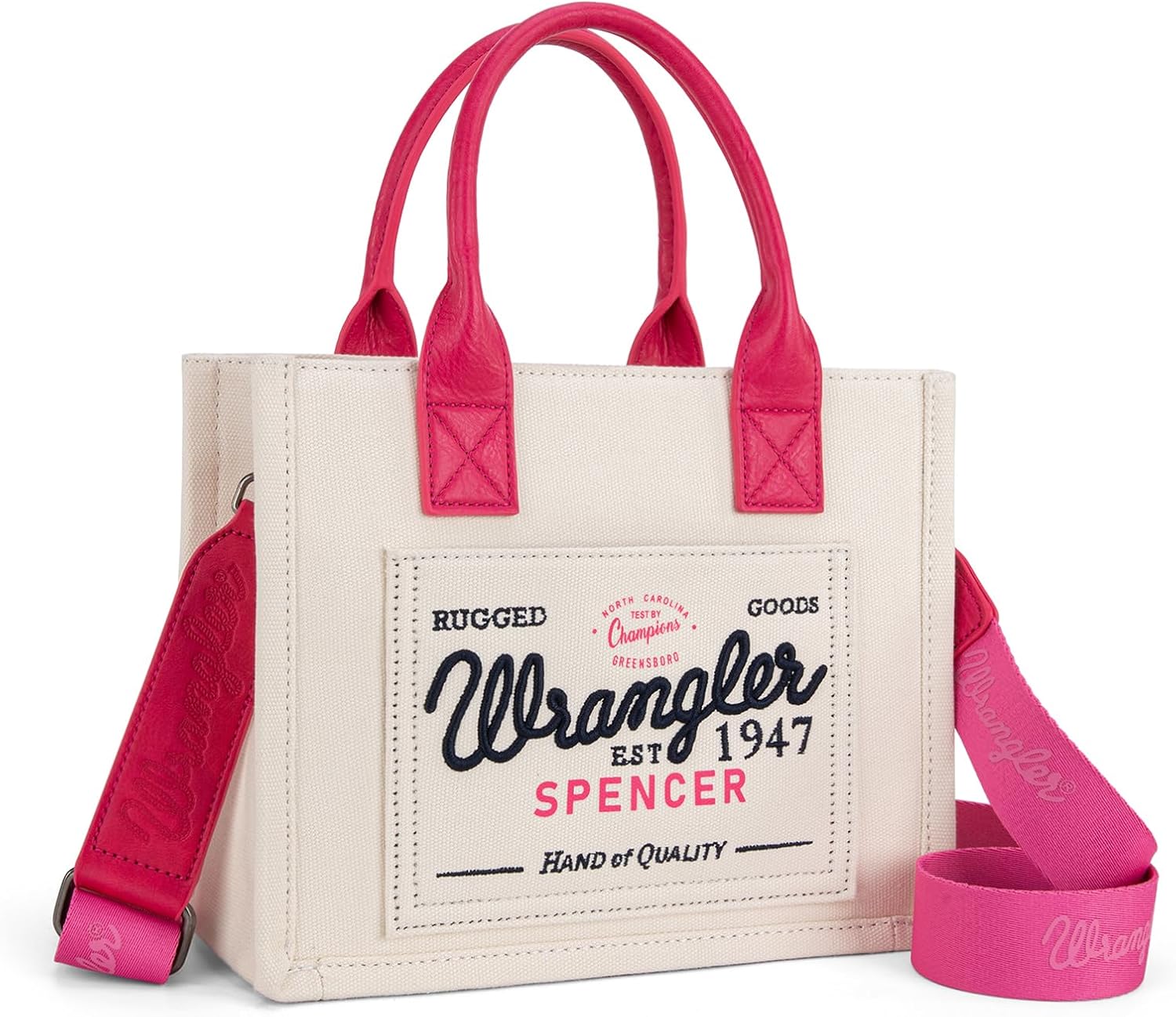 Montana West Wrangler Tote Bag: Stylish Canvas Handbag for Women