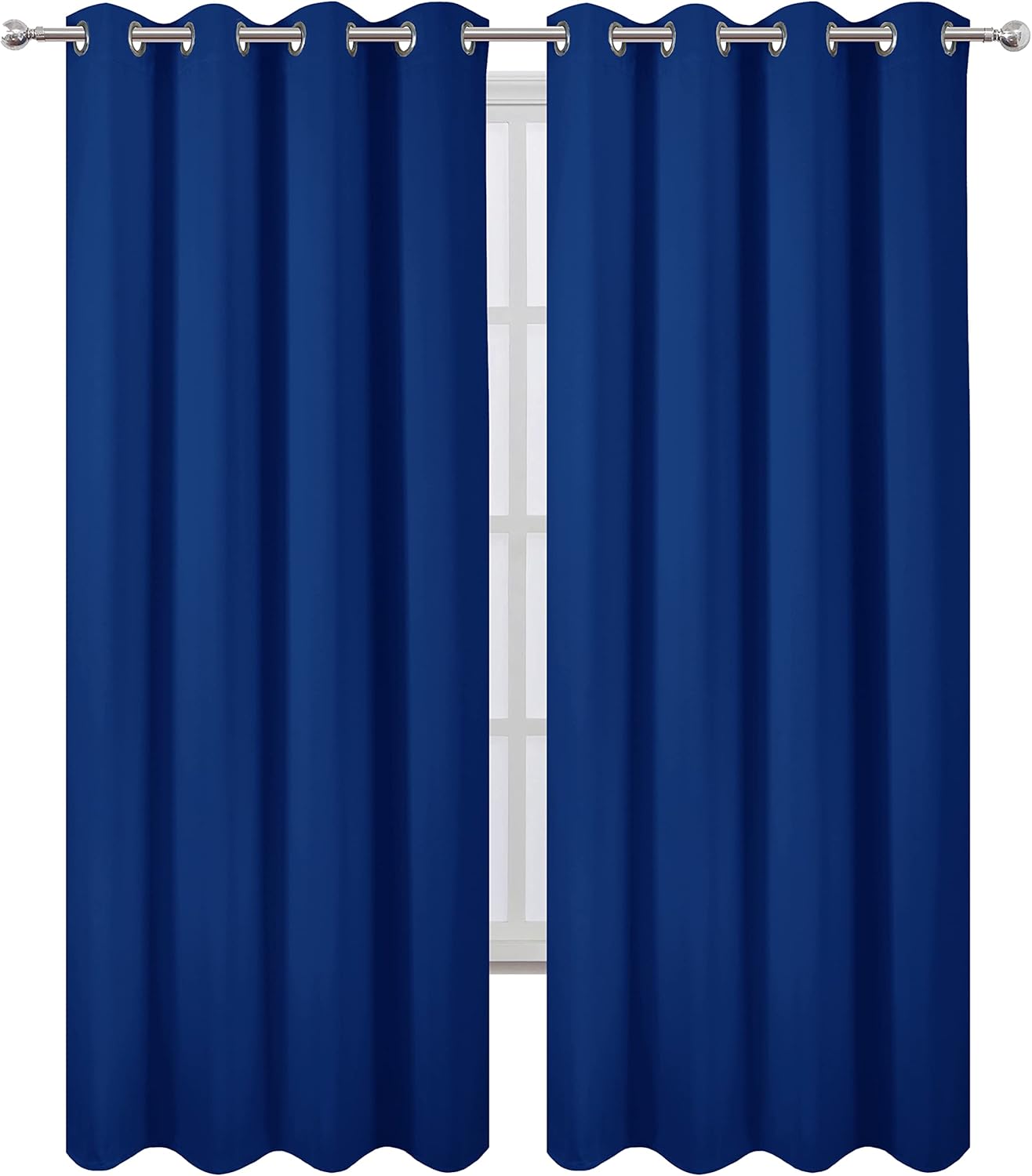 LEMO Blackout Curtains Set of 2 Panels for Room Darkening