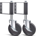 Ronlap Gate Wheels for Wooden Gates - Heavy Duty Caster Wheels