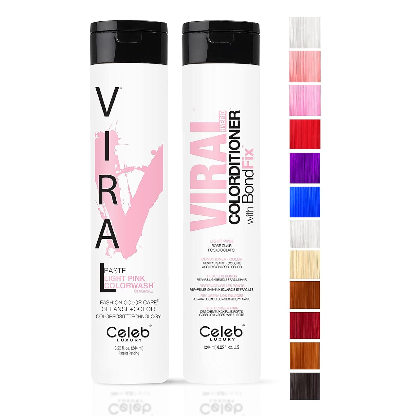 Celeb Luxury Intense Color Depositing Shampoo for Vibrant Hair