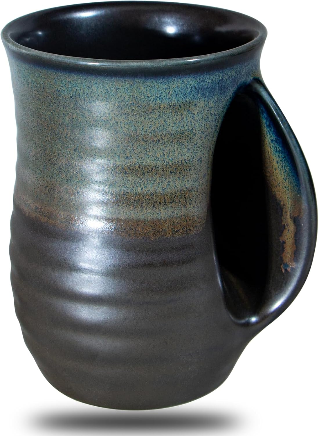 16 oz Hand Warmer Mug: Cozy Handmade Gift 