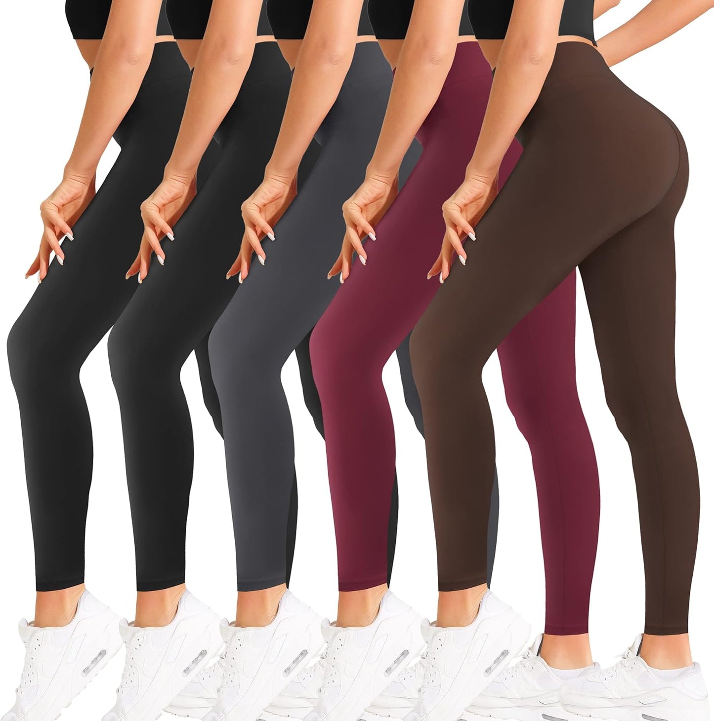 Natural Feelings High Waisted Leggings for Women - Ultra Soft