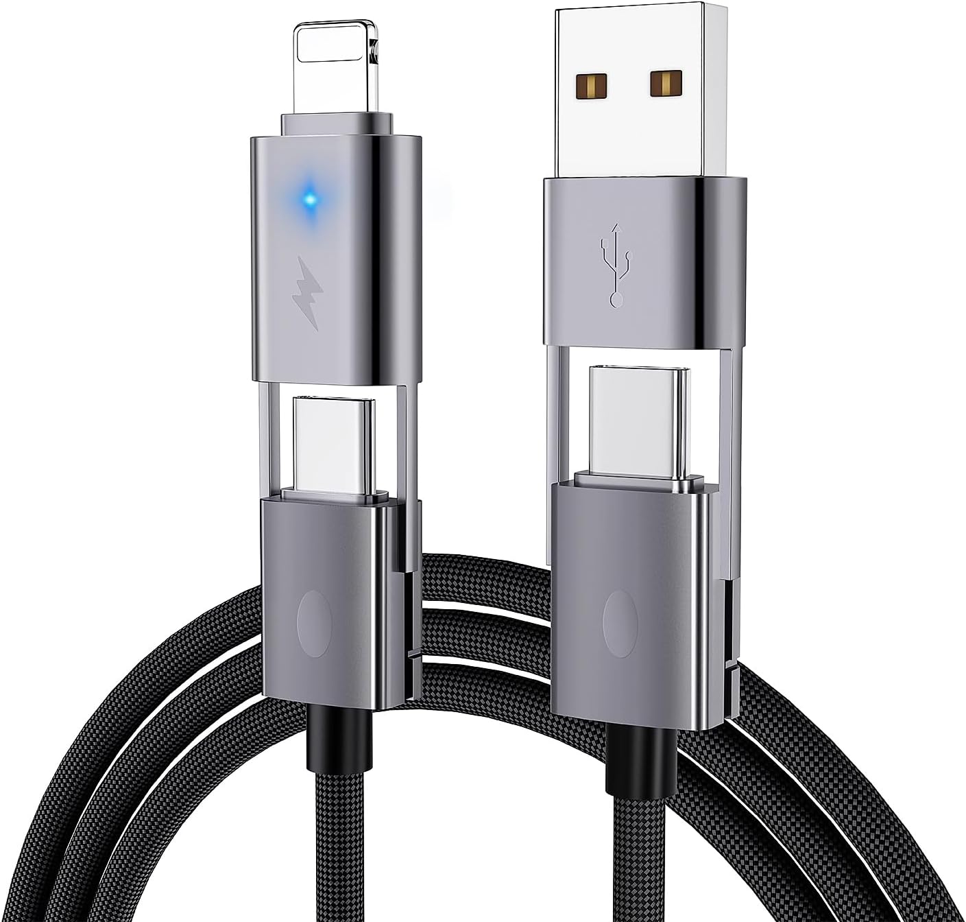Fast Charge 4-in-1 USB C Cable Set