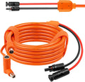 Solar to DC 8mm Charge Extension Cable 20FT - Stable Solar Charging