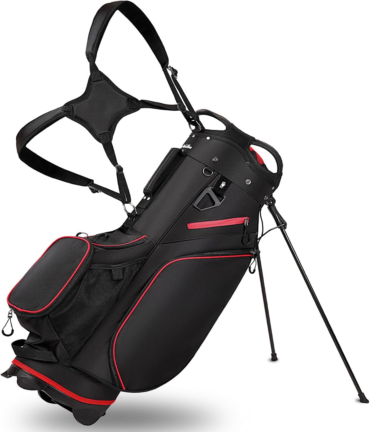 LONGCHAO Navy Golf Stand Bag: Lightweight & Organized!