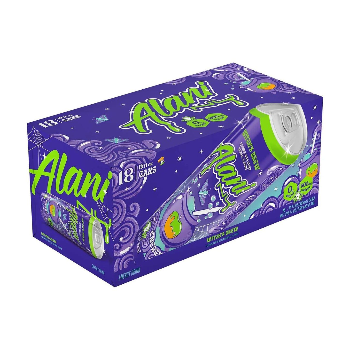 Alani Witch's Brew Energy Drinks - Sugar Free & Low Calorie