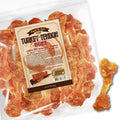Gootoe Turkey Tendon Dog Treats Bone (M) 1 lb - Natural Long-Lasting
