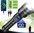 120,000 Lumens Rechargeable Flashlight - Ultimate Brightness!