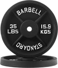 1-Inch Standard Cast Iron Weight Plate for Strength Training - Durable