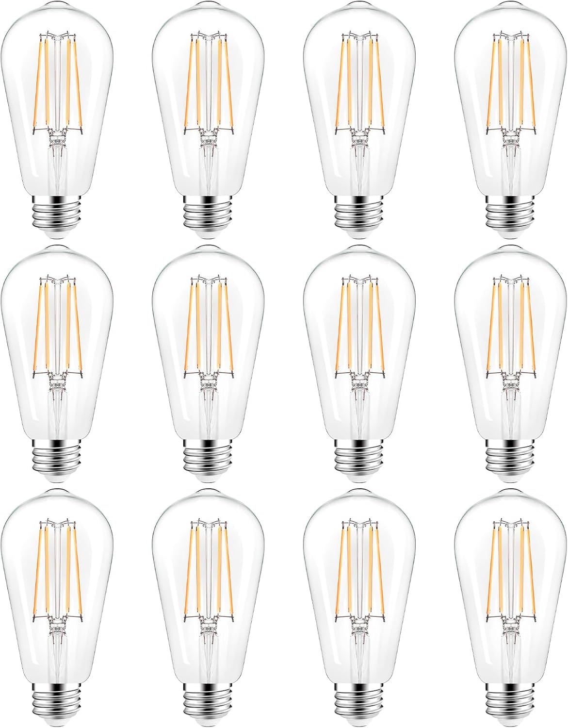 Dimmable Vintage Edison Bulb - 60W Equivalent LED Light Bulbs