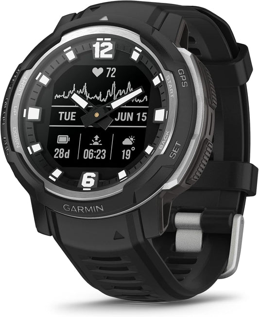 Garmin Instinct Crossover Rugged Hybrid Smartwatch Review