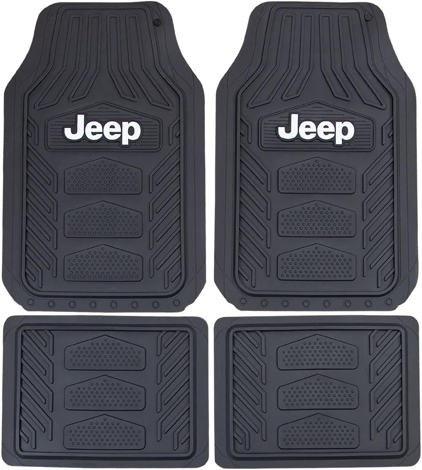 Plasticolor Jeep Weatherpro Floor Mats Set for Ultimate Protection