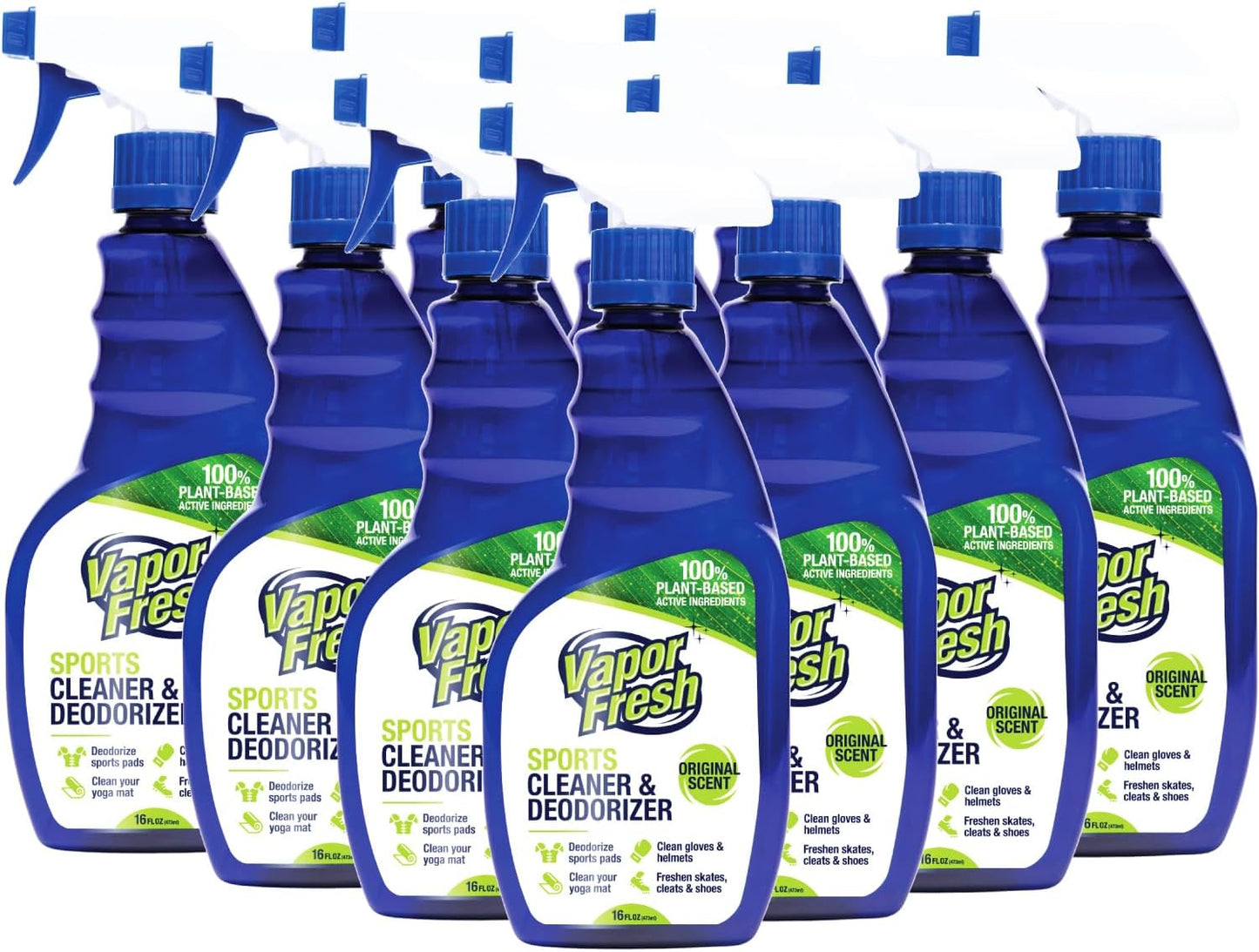 Vapor Fresh Sports Cleaner and Deodorizer for All Equipment