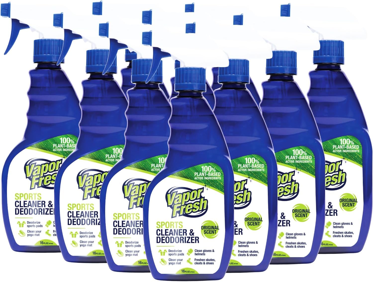 Vapor Fresh Sports Cleaner and Deodorizer for All Equipment