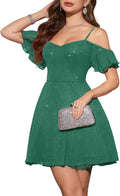 Meetjen Women's Chic Short Dresses for Teen Formal Events