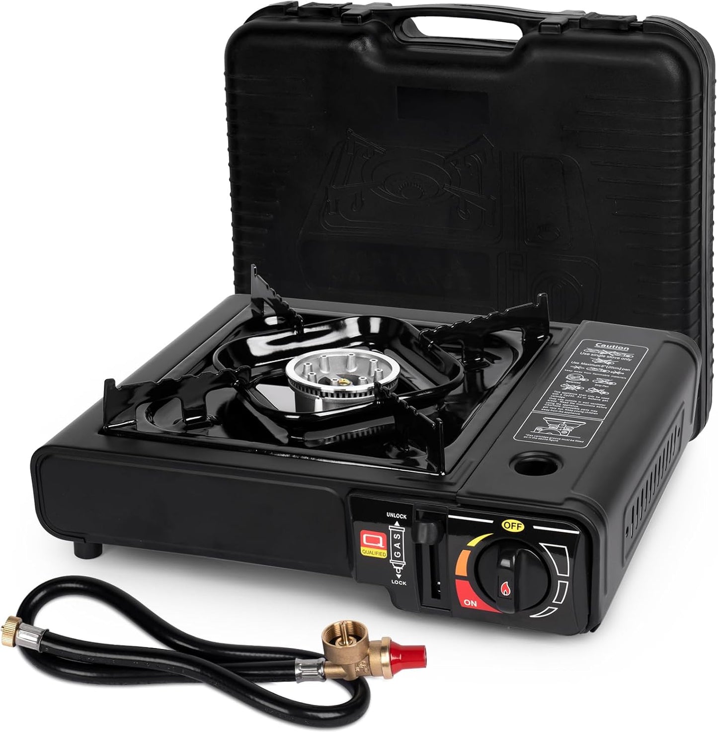 SHINESTAR Dual Fuel Portable Stove - Ultimate Outdoor Cooking Efficiency