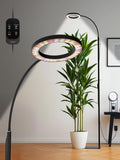 GLOWRIUM Grow Lights for Indoor Plants 24W Full Spectrum - Adjustable