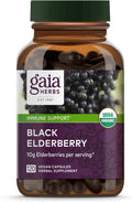 Black Elderberry Daily Immune Support Capsules - 60-Day Supply