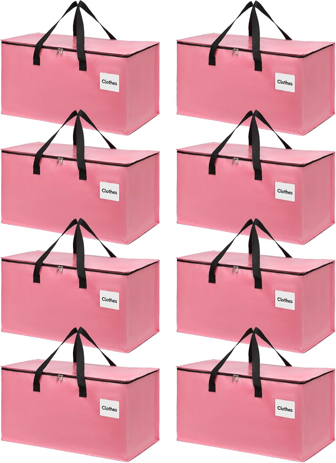 Extra Large Moving Bags with Zipper for Heavy Duty Packing