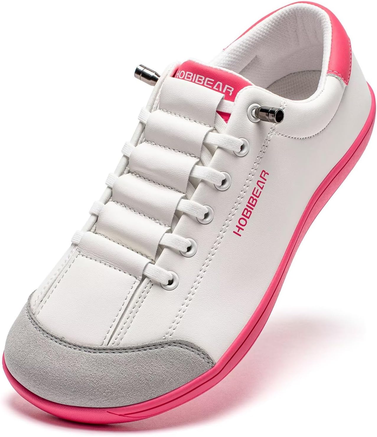 HOBIBEAR Leather Barefoot Shoes for Women - Lightweight Comfort