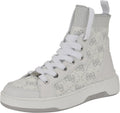 Guess Womens Mannen Fashion Sneakers - Sporty Mixed-Material Look
