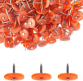 Round Plastic Cap Nail 1 in Roofing Nails 2000 Pack - Secure