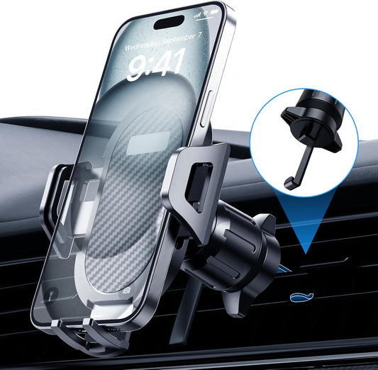 Lantazi 360 Car Phone Holder - Hands-Free Cradle for All Smartphones