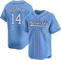 Custom Kansas City Baseball Stitched T-Shirt (Style RBJ2)