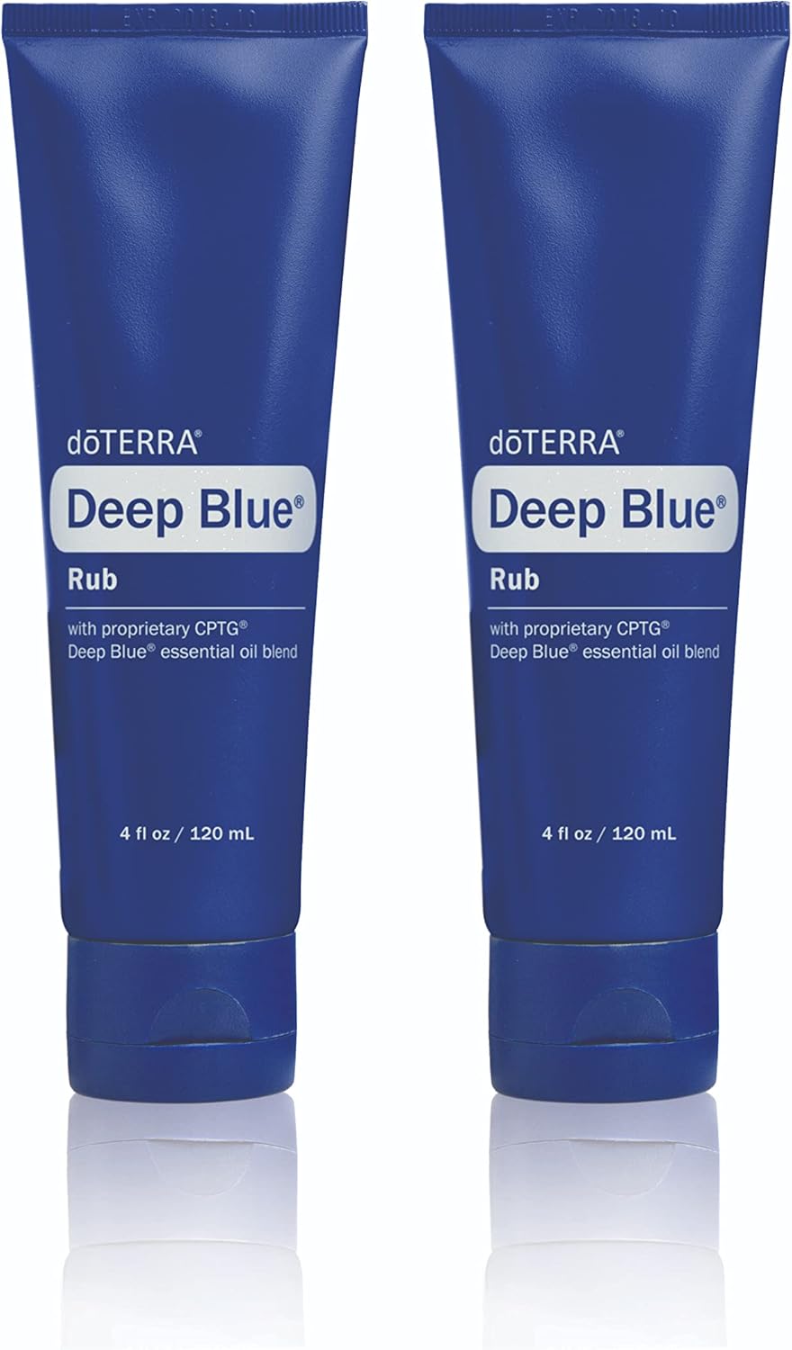 doTERRA Deep Blue Rub for Soothing Muscle Relief - 4 oz Pack