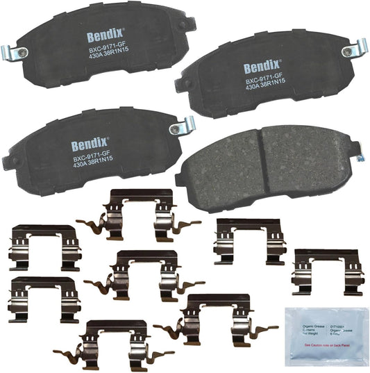 Bendix Priority1 CFC430A Ceramic Front Brake Pads for INFINITI