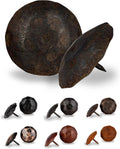 2 in Round Head Iron Clavos Decorative Nails 100 Pack - Rustic