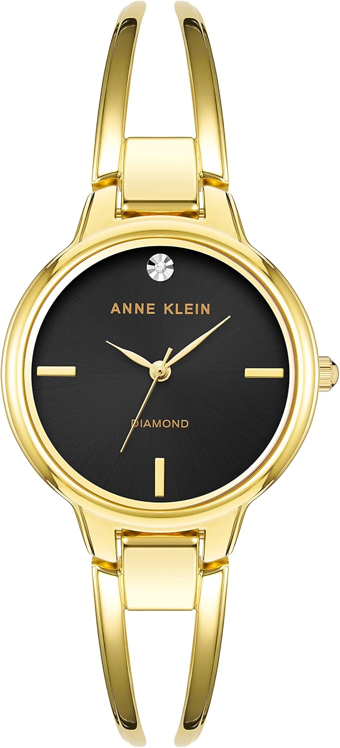 Anne Klein Women's Genuine Diamond Dial Bangle Watch Review