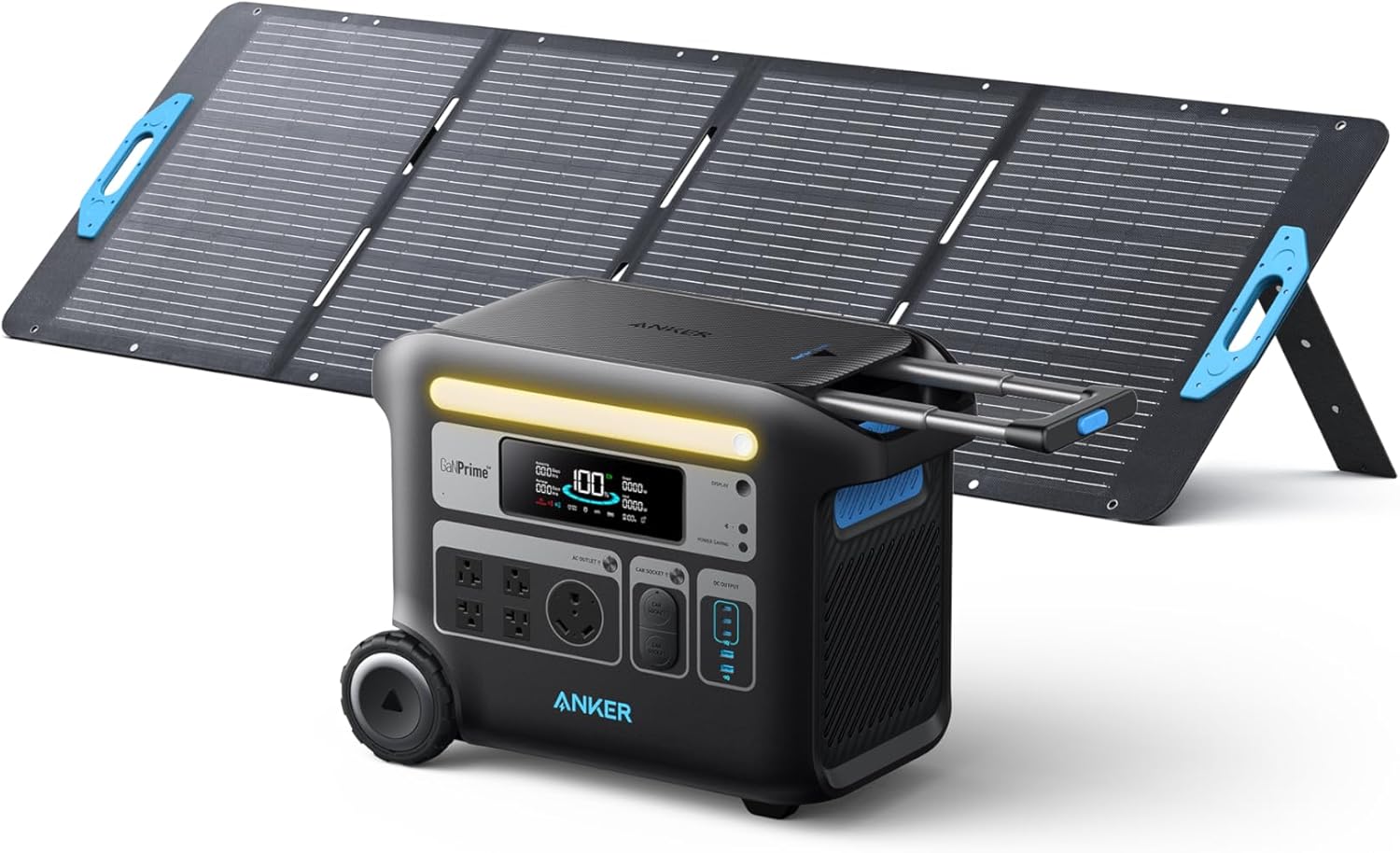 Anker SOLIX F2000: 2048Wh Power Station with 200W Solar Panel