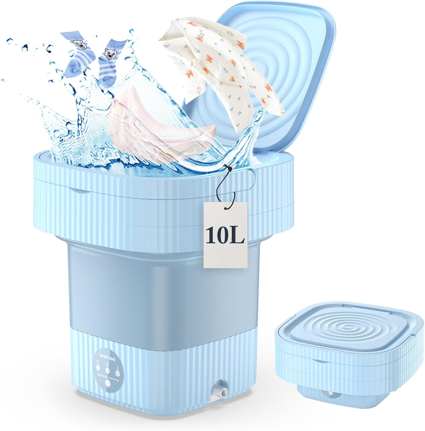Bubbacare Portable Mini Washer: Deep Clean Anywhere!