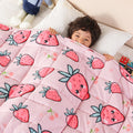 Sivio Weighted Blanket 7lbs, Cooling Summer Lap Blanket - Cozy Calm