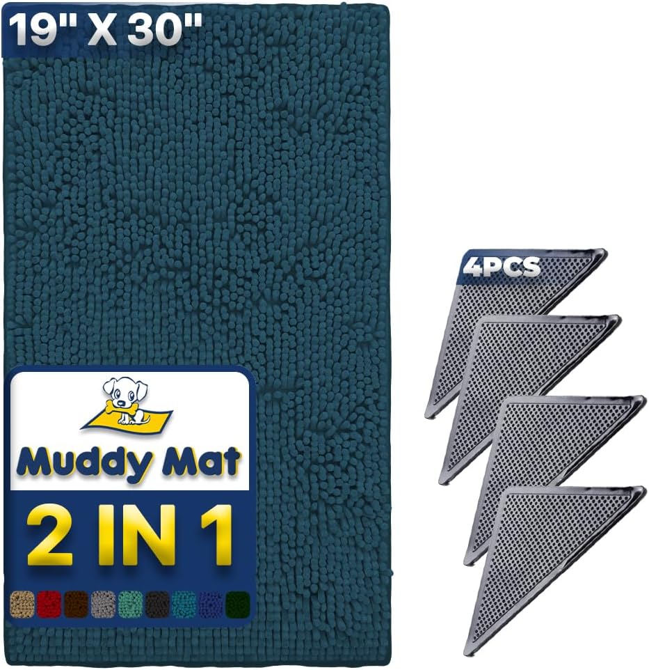 Muddy Mat Absorbent Microfiber Door Mat for Ultimate Floor Protection