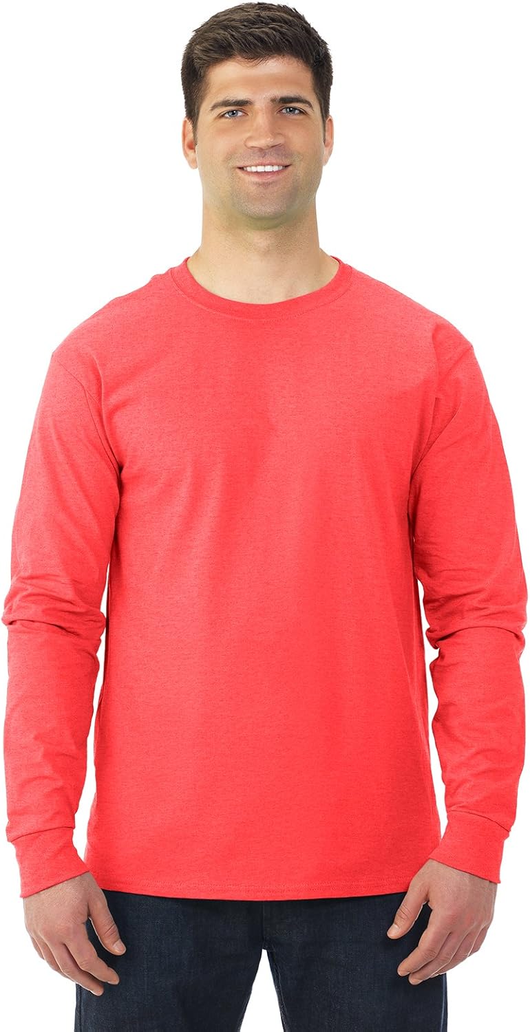 Fruit of the Loom Men's Long Sleeve Cotton T-Shirt Review